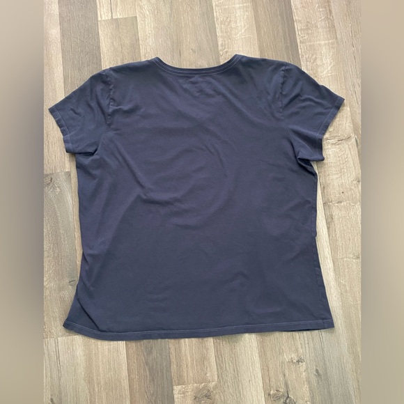 Life Is Good Shirt Women's X-Large Gray Short Sleeves Tee Flowers In Jar - Picture 6 of 10